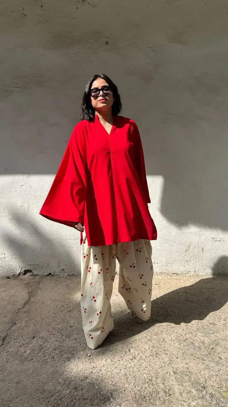 Cherry 2PC Stitched